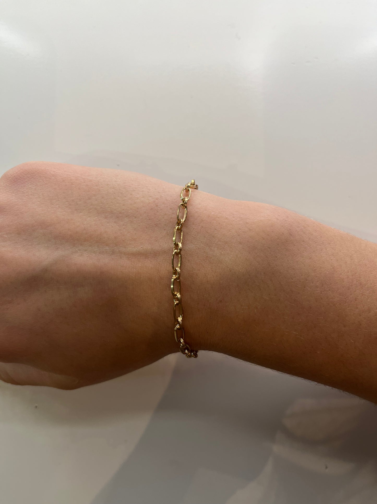 designed chained bracelet