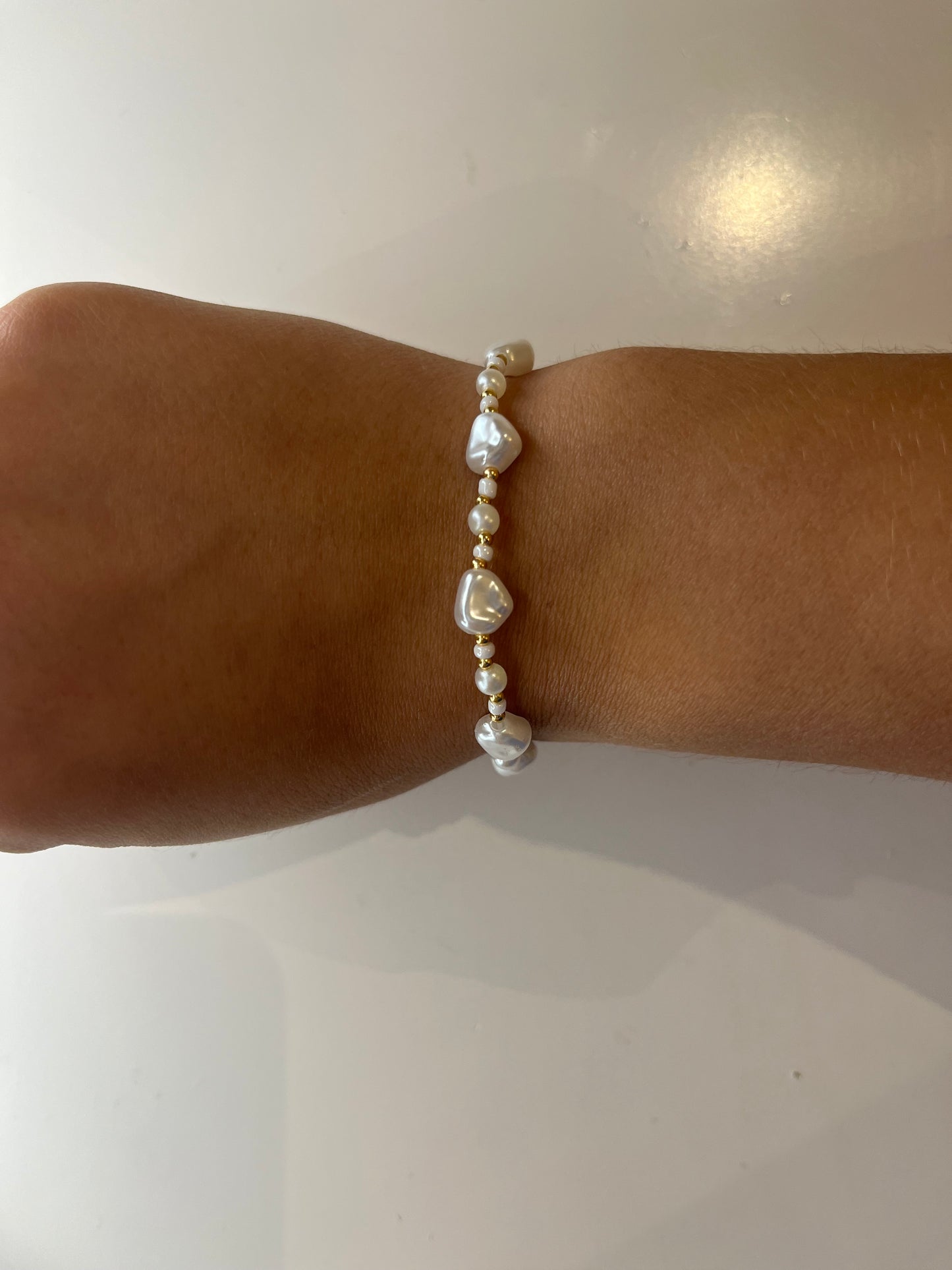 luxe pearl bracelet