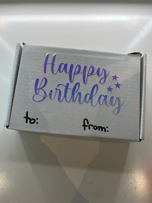 happy birthday box