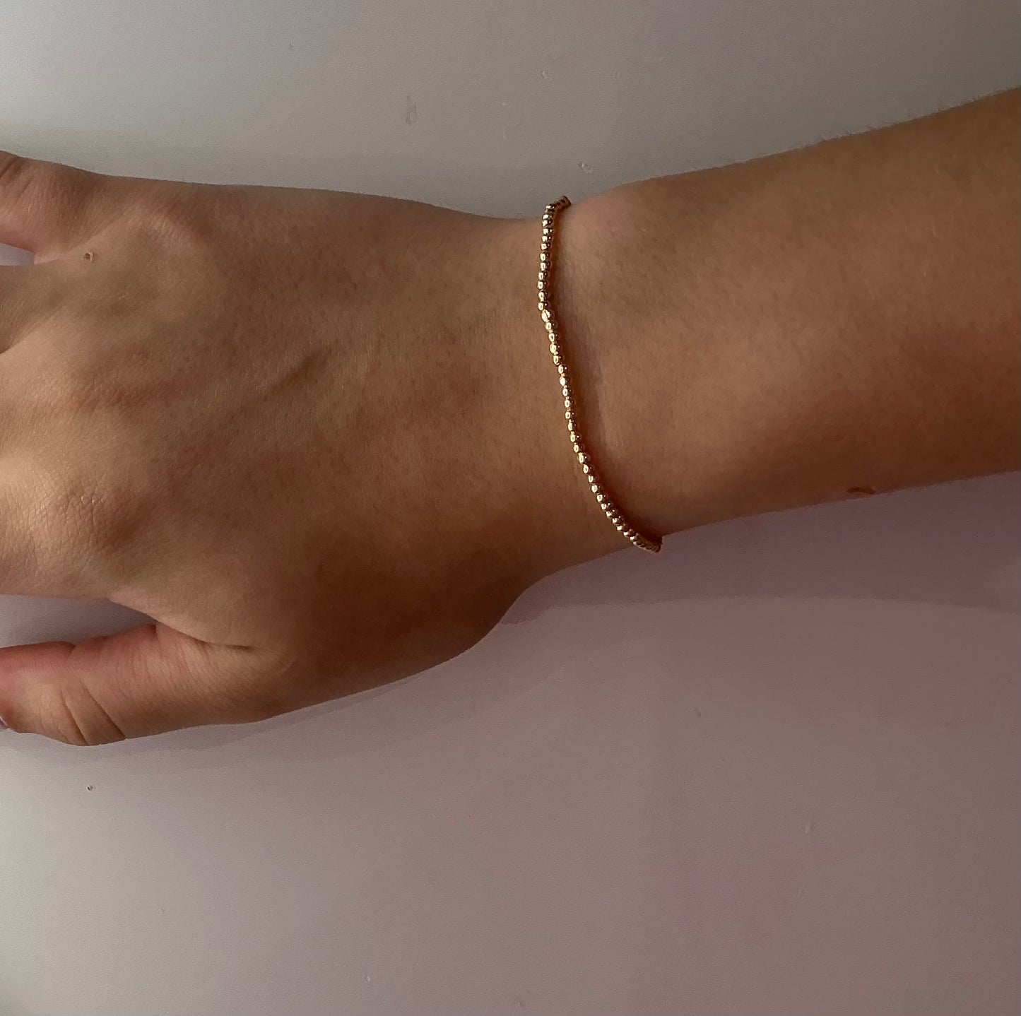 classy gold bracelet