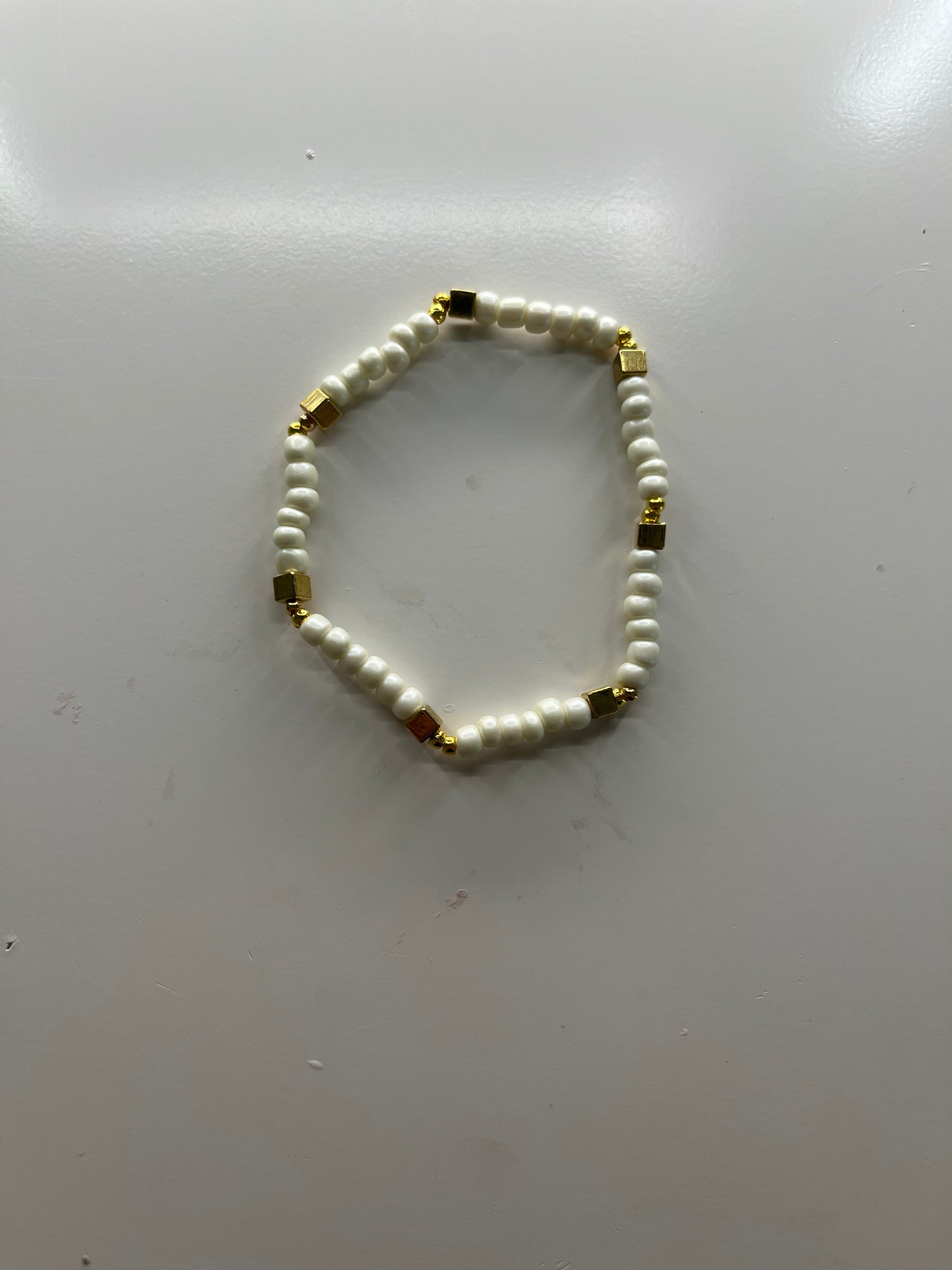 square up gold bracelet