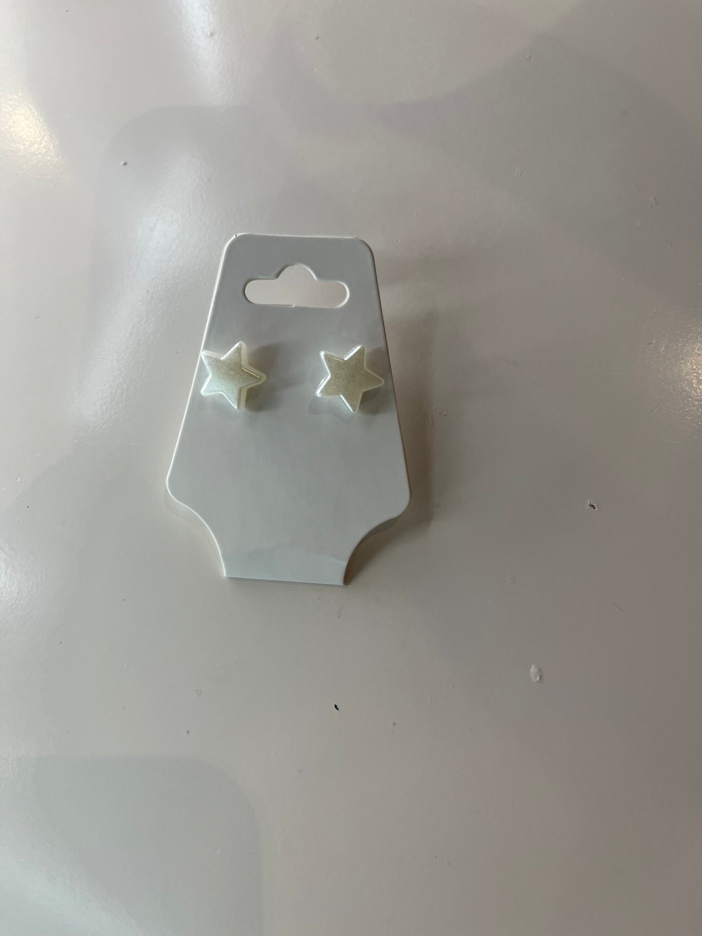 pearl star earrings